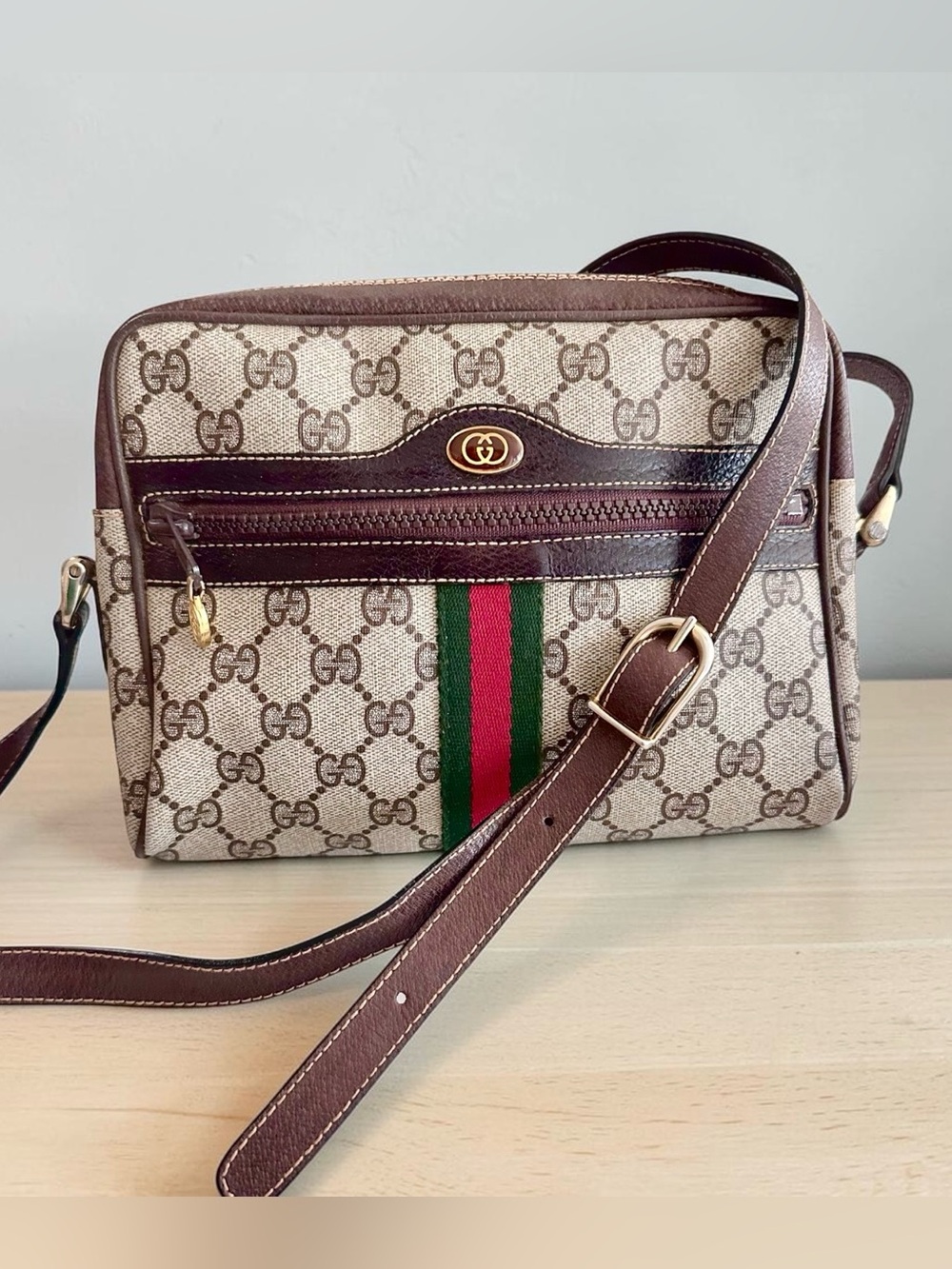 Gucci Ophidia GG Web Bag Vintage